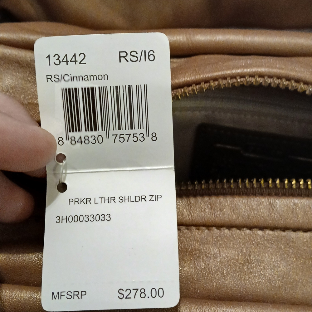 ✨ Coach Parker Leather Shoulder Bag – Cinnamon Shimmer | BNWT + Dust Bag (2009) - Picture 3 of 8